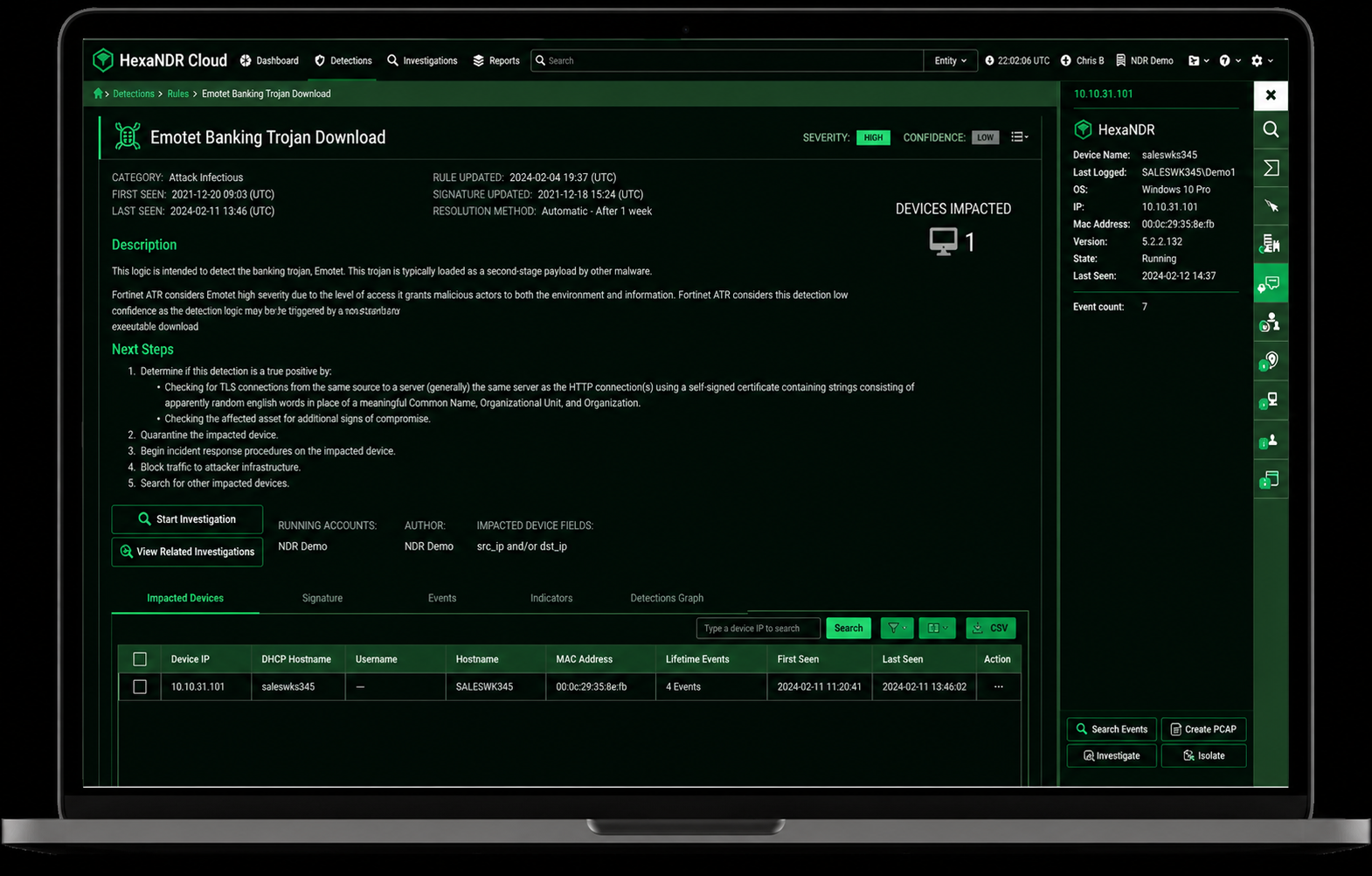 Orchestrated Incident Response